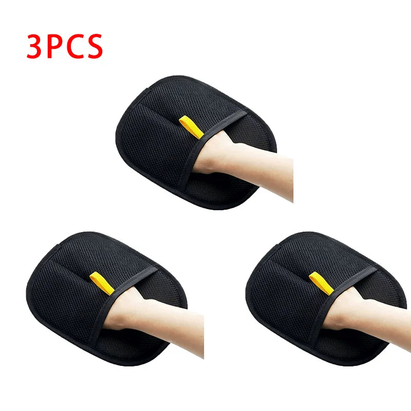 Efficient Pet Hair Cleaning Gloves Static Dedusting Brush Pet Hair Remover For Dog Cat Grooming Removes Hair From Sofa Carpet