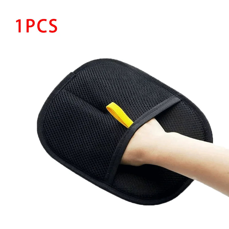 Efficient Pet Hair Cleaning Gloves Static Dedusting Brush Pet Hair Remover For Dog Cat Grooming Removes Hair From Sofa Carpet