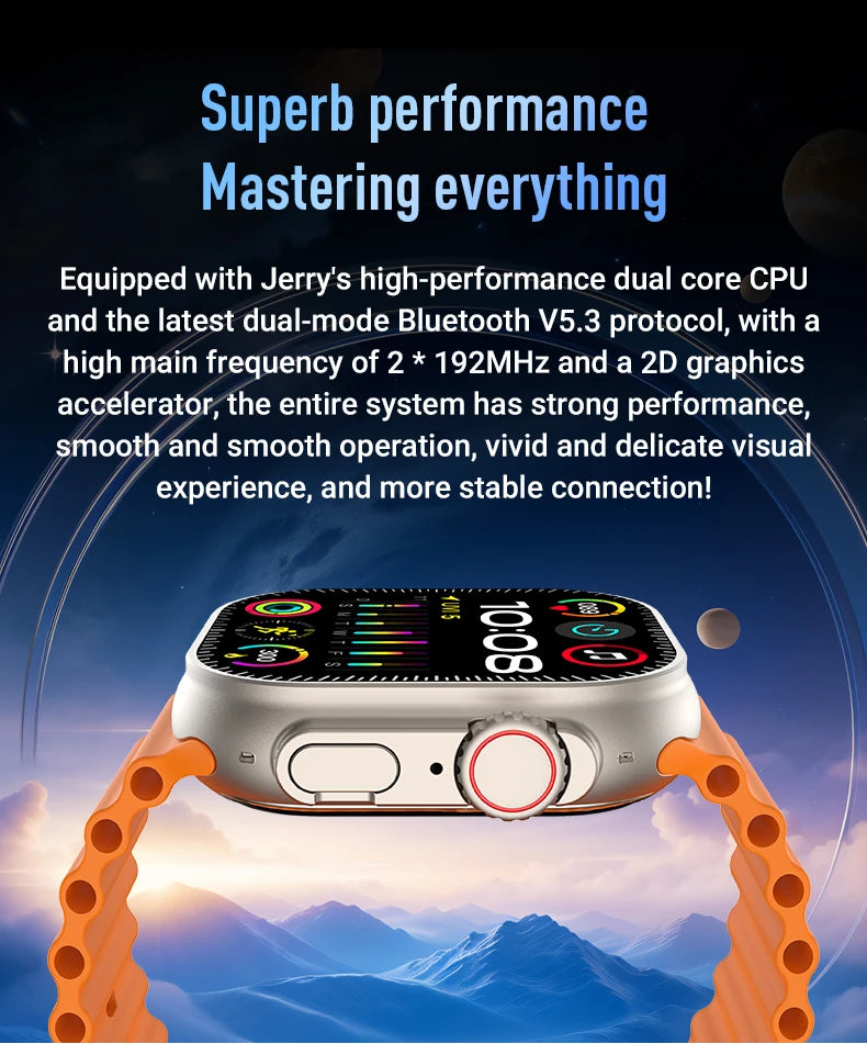 New 4G SIM Card and Camera Video Call SmartWatch Whatsapp Notification AMOLED Screen Custom Dial Support TWS Earphone Connection