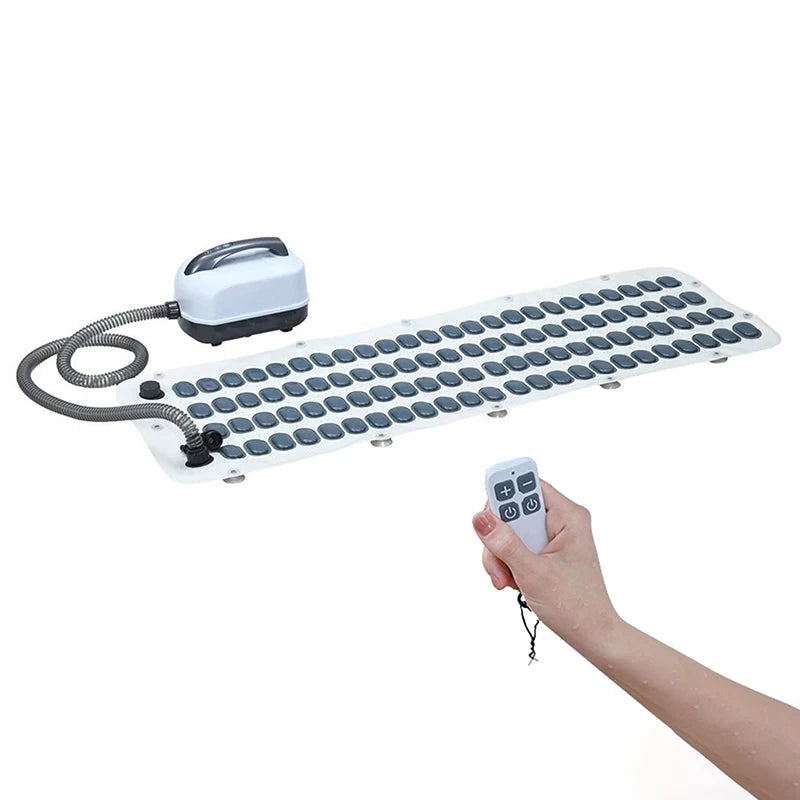 New Electric Bathtub Bubble Massage Mat Waterproof Anti-slip Body Spa Home Full Body Massage Bathtub Bubble Machine